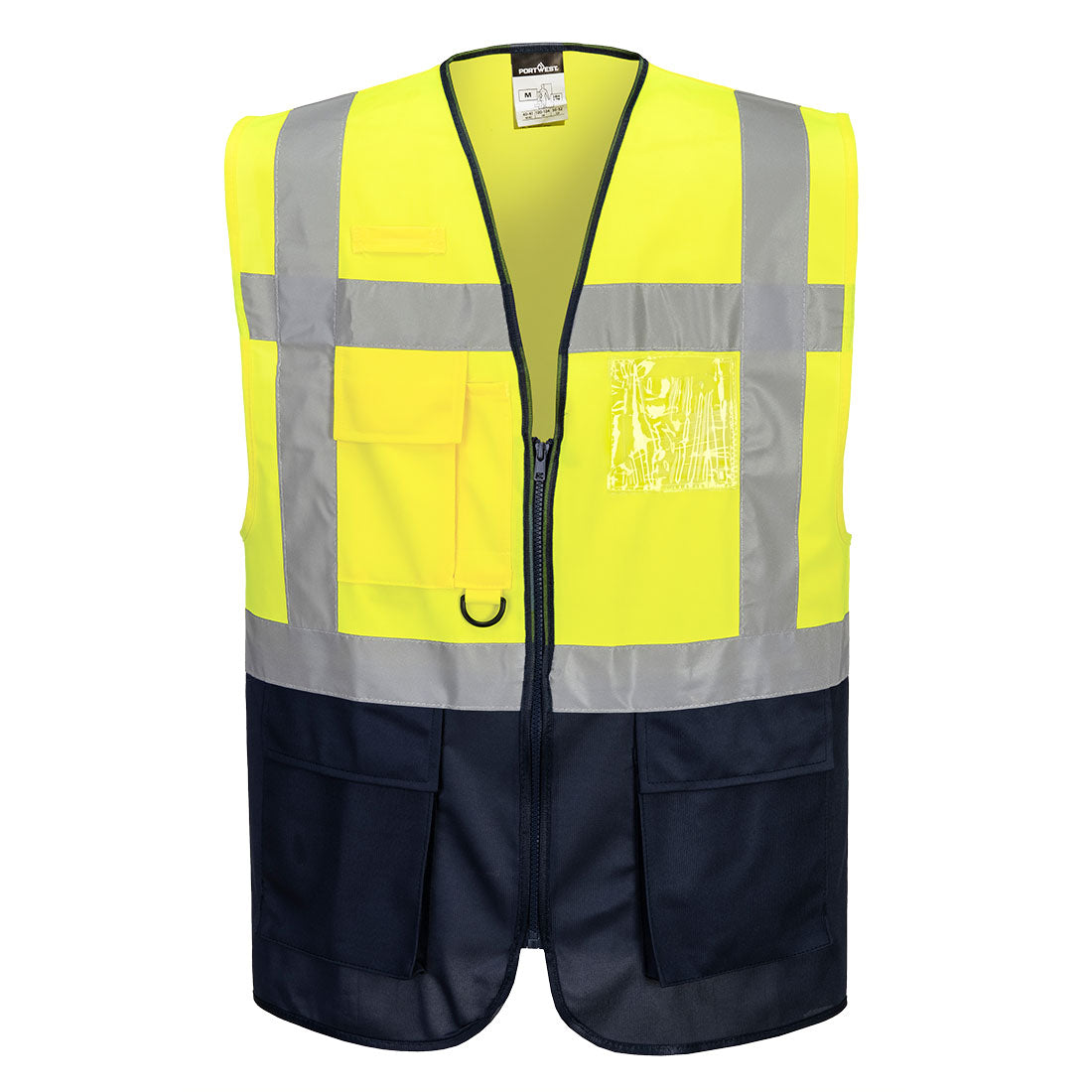 Warsaw Hi-Vis Contrast Executive Vest Portwest C476