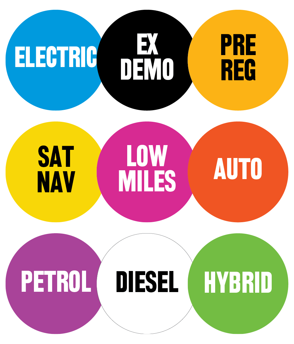 Vehicle Sales POS Stickers – Windscreen Variety Pack