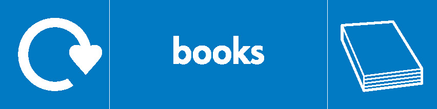 Books Recycling Paper Signage - PAPE0017