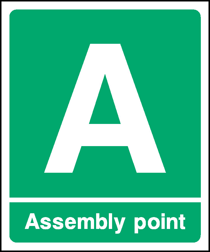 Assembly Point A Emergency Escape Signage - EMER0090