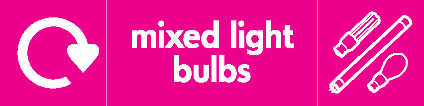 Mixed Recycling Electrical Signage - ELEC0036