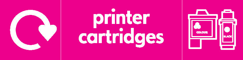 Printer Cartridges Recycling Electrical Signage - ELEC0039