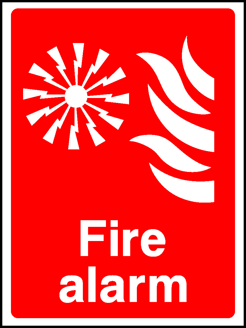 Fire Alarm Fire Equipment Signage - FEQP0012