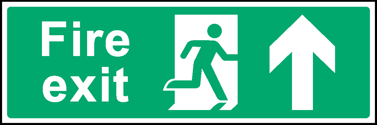 Exit Emergency Escape Signage - EMER0007