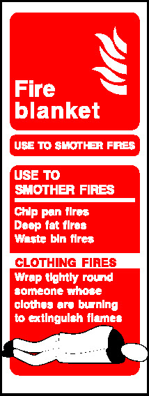 Fire Blanket Fire Equipment Signage - FEQP0082