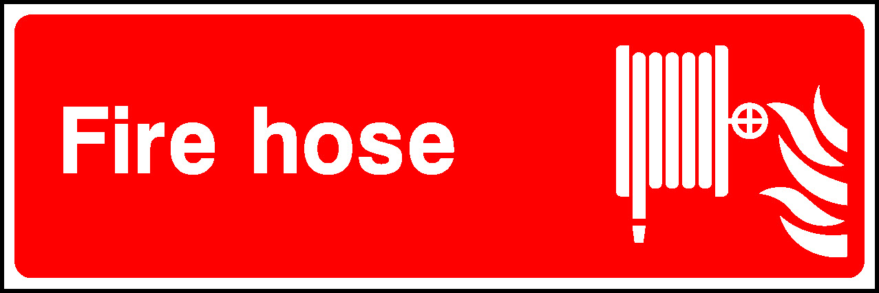 Fire Hose Fire Equipment Signage - FEQP0028