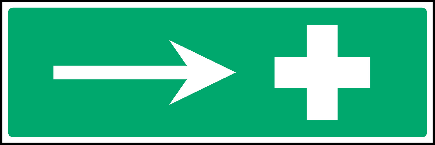 First Aid Right First Aid Signage - FAID0030