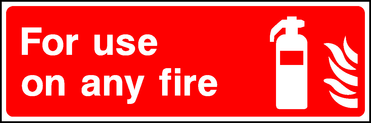For Use On Any Fire Fire Equipment Signage - FEQP0036