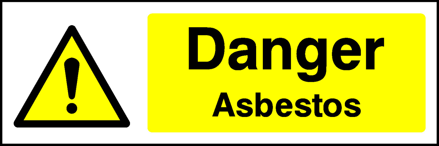 Danger Asbestos Construction-Signage - CONS0053