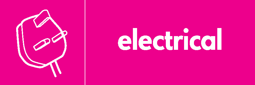 Electrical Recycling Electrical Signage - ELEC0014