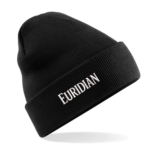 Euridian Embroidered Cuffed Beanie