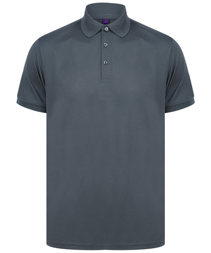 Recycled polyester polo shirt