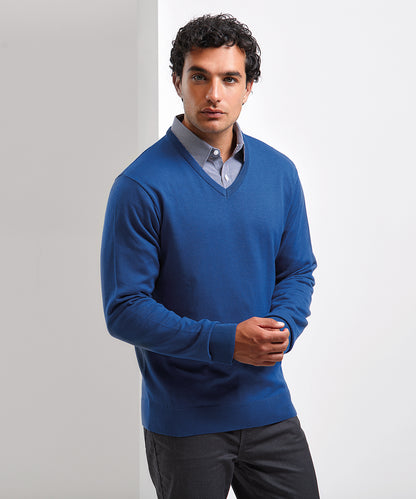 V-Neck Knitted Sweater - Customisable