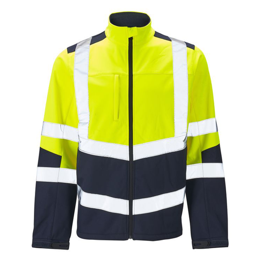 Supertouch Hi Vis 2 Tone Softshell Jacket