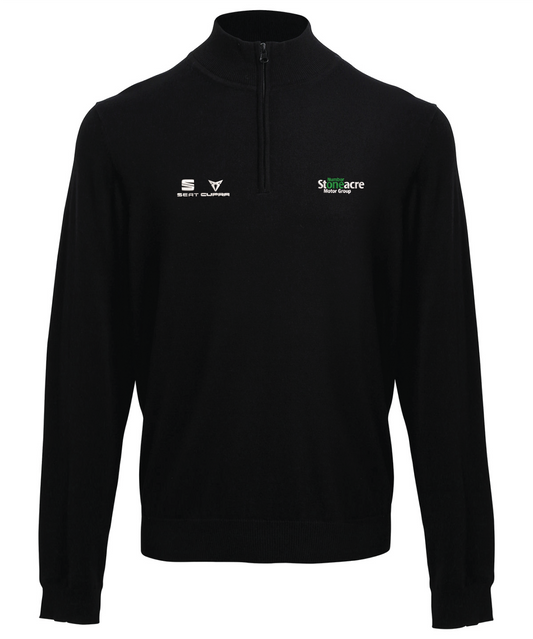 Stoneacre Seat Cupra Zip Necked Sweater