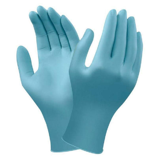 Blue Nitrile Gloves - Box of 100
