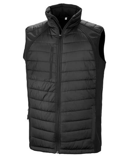 Compass Padded Softshell Gilet Result R238X