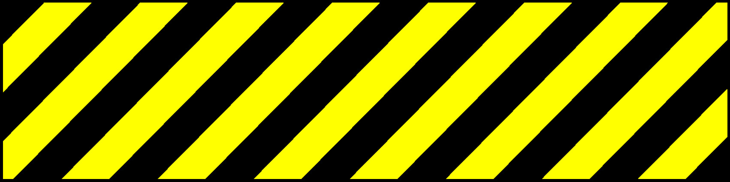 Yellow Black Line Parking Signage - PARK0053