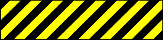 Yellow Black Line Parking Signage - PARK0053