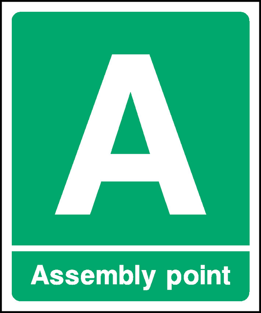 Assembly Point A Emergency Escape Signage - EMER0090