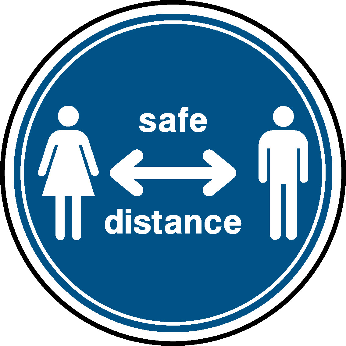 Distance Floor Graphics Signage - FLOO0037 – TPX Workwear