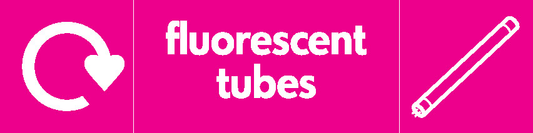 Fluorescent Tubes Recycling Electrical Signage - ELEC0031