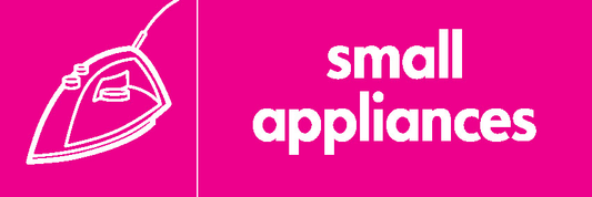 Small Appliances Recycling Electrical Signage - ELEC0025