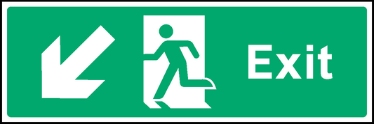 Exit Emergency Escape Signage - EMER0013