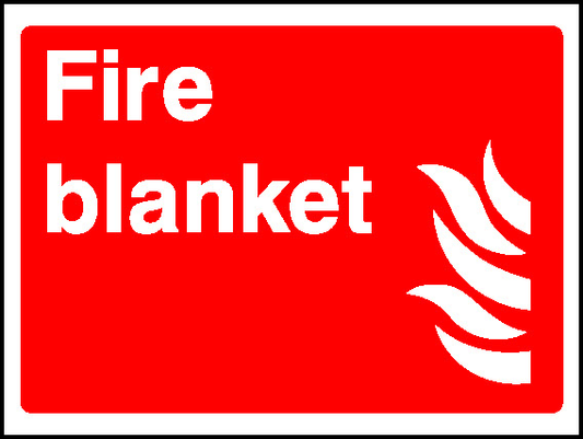 Fire Blanket Fire Equipment Signage - FEQP0048